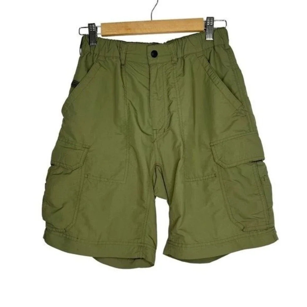 REI Men's Cargo Short Army Green Size Small / 30L